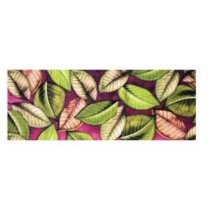 Steel Magnolia Table Runner Climaweave Topper Mat Indoor Outdoor Patio 36" NEW